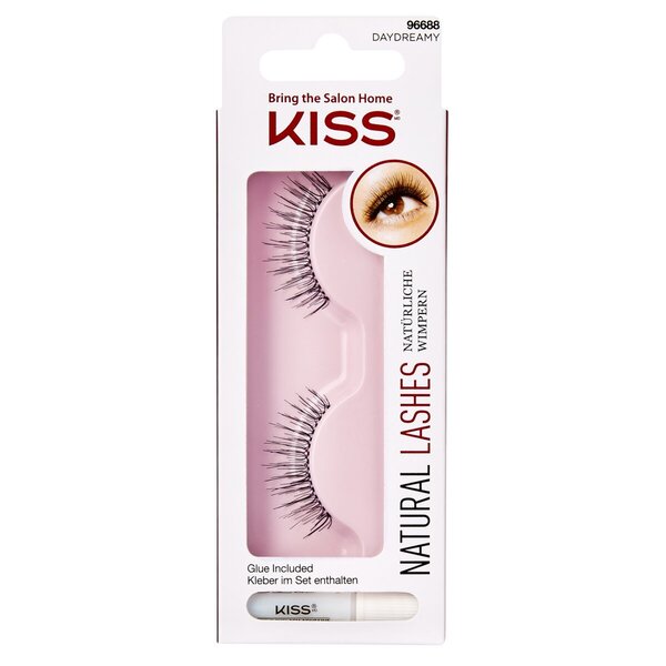 Gene false Kiss Natural Lashes 02C 96688, model visător<br>