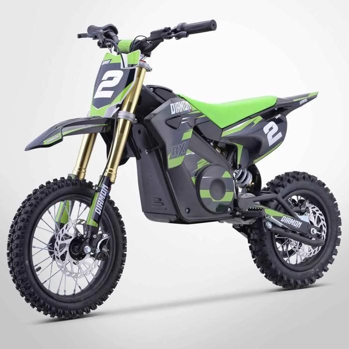 Moto Enfant Électrique 1300W / Moto cross ORION 1300W / 12/10 / Édition 2021 / Vert