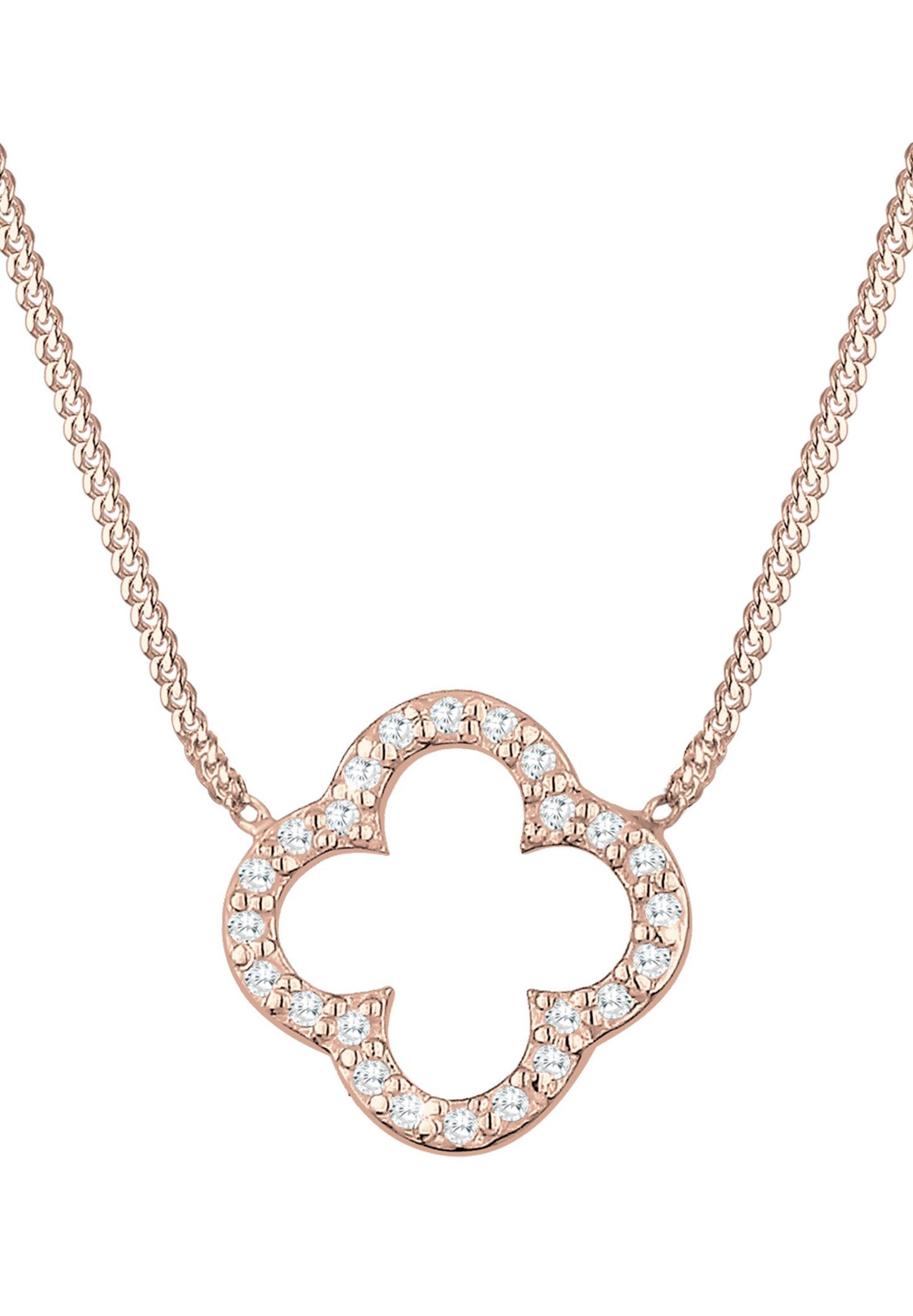 Elli LUCKY ELEGANT - Halskette - roségoldfarben