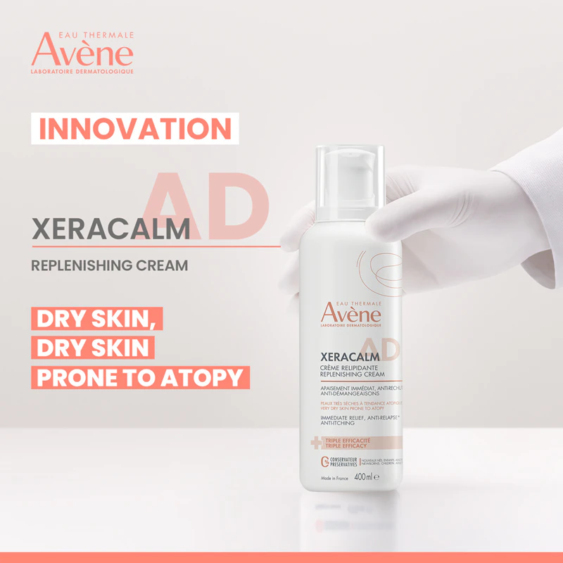 Avène XeraCalm AD krém na doplnenie lipidov pre suchú a atopickú pleť