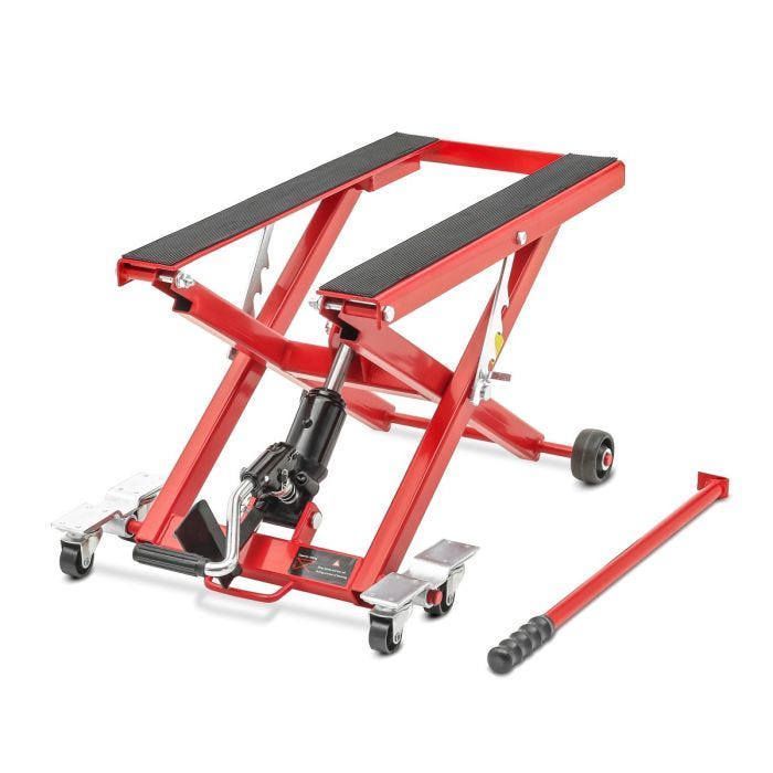 Pont élévateur moto à ciseaux - ConStands Mid-Lift XL - 500kg - Hauteur réglable 105-420mm - Antidérapant