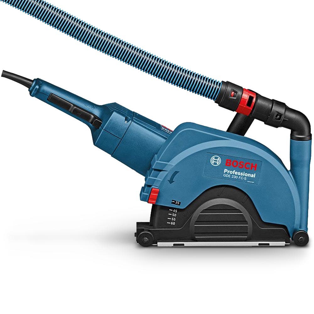 Tampa de extração de pó para esmerilhadeira angular BOSCH de 230 mm GDE230FCS