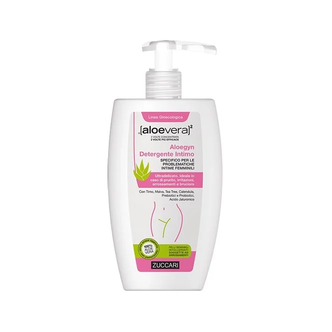 ZUCCARI Zuccari Aloevera2 Aloegyn Nettoyant Intime 250 ml pour peaux sensibles