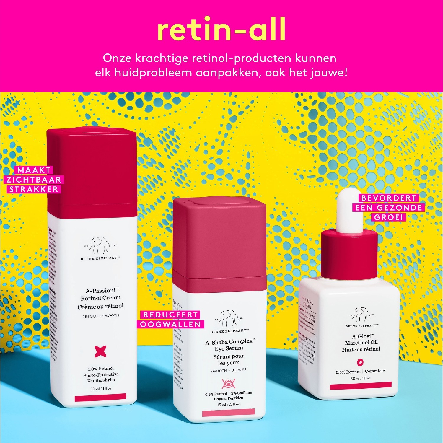Drunk Elephant Augencreme A-Shaba Complex™ Augenserum - 15 ml