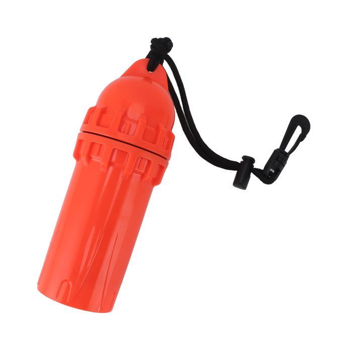 Caja estanca OMABETA para buceo, snorkel y deportes (con botas de cintura) - Roja