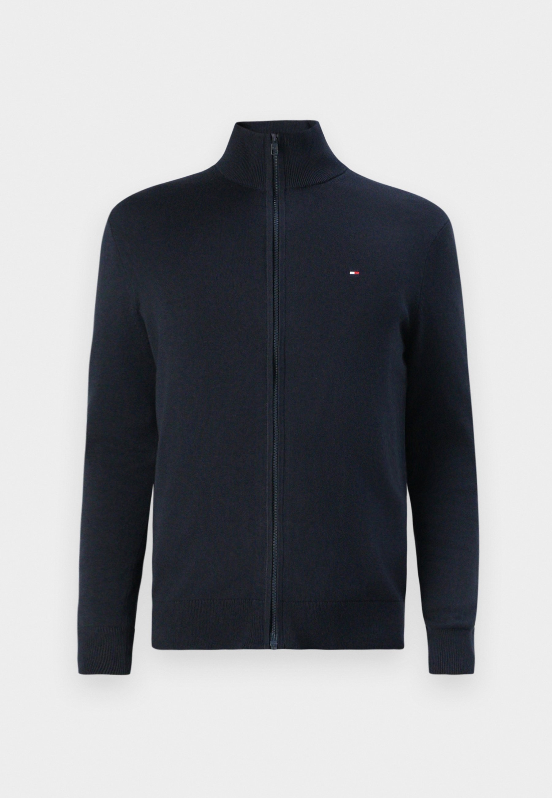 Tommy Hilfiger ESSENTIAL ZIP THRU - Cardigan - desert sky