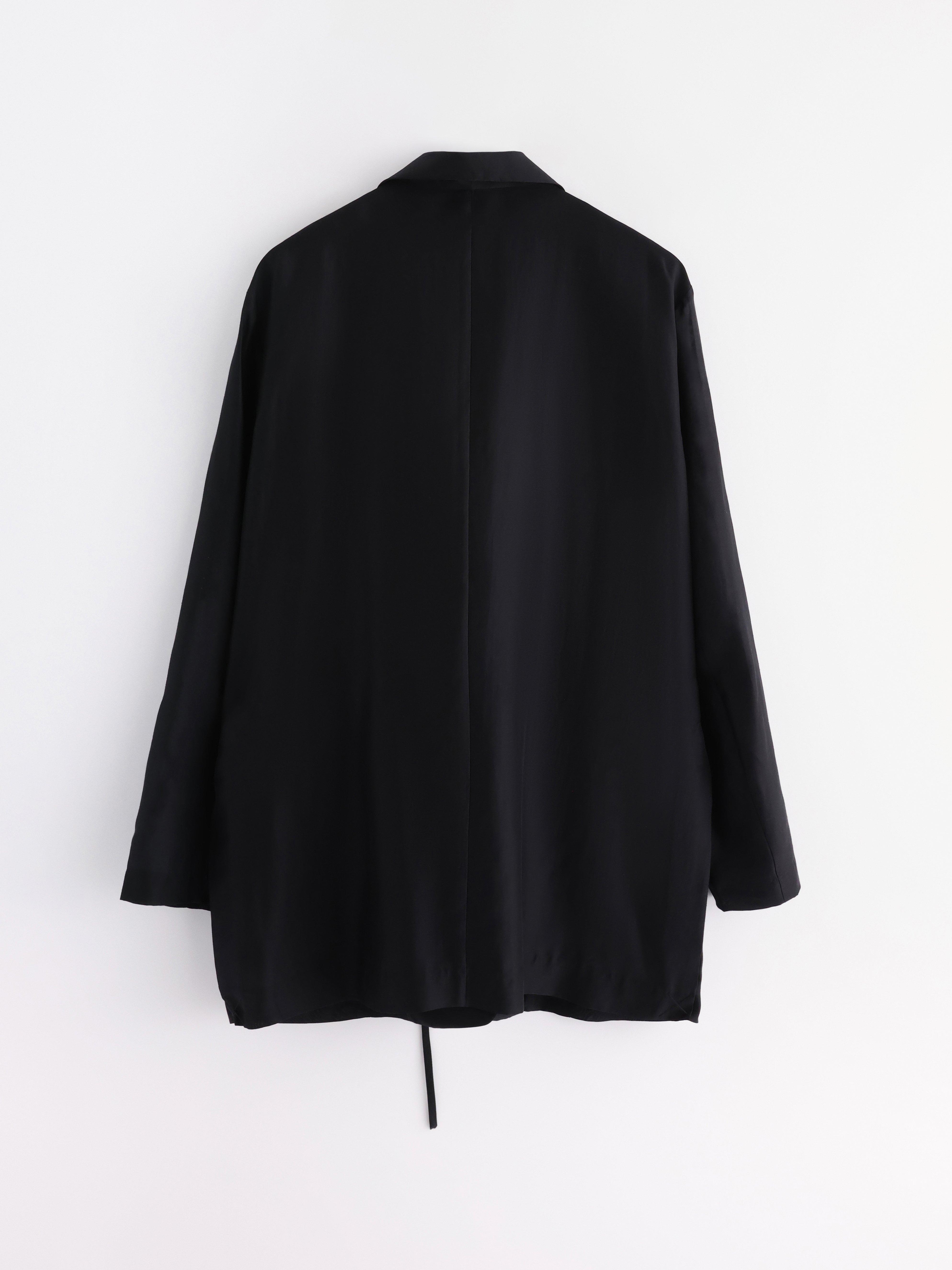 Dünner Blazer, schwarz