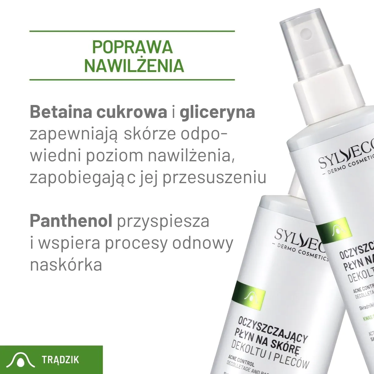 Sylveco Dermo Oczyszczający płyn na skórę dekoltu i pleców