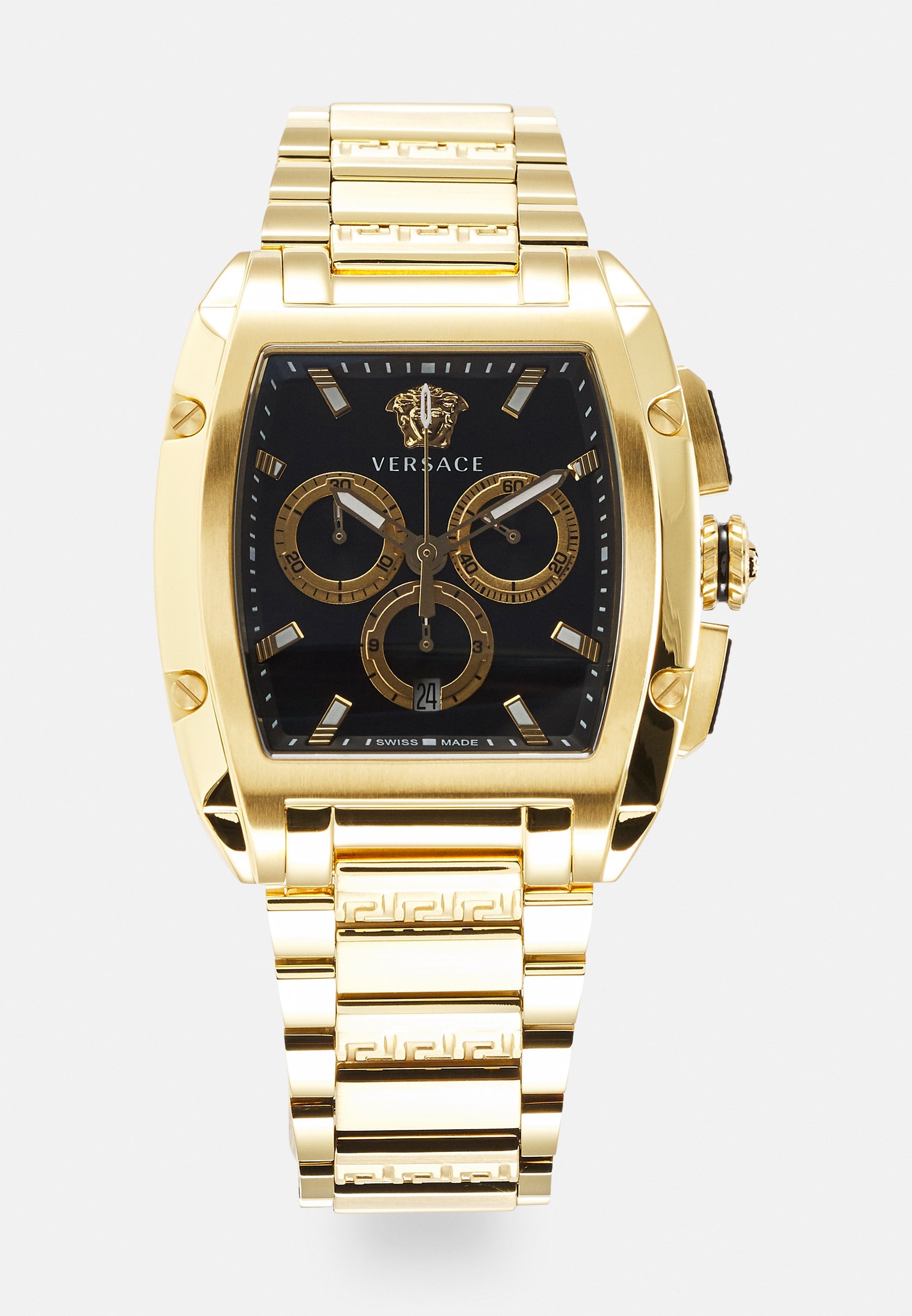 Versace DOMINUS - Chronograph - goldfarben/schwarz