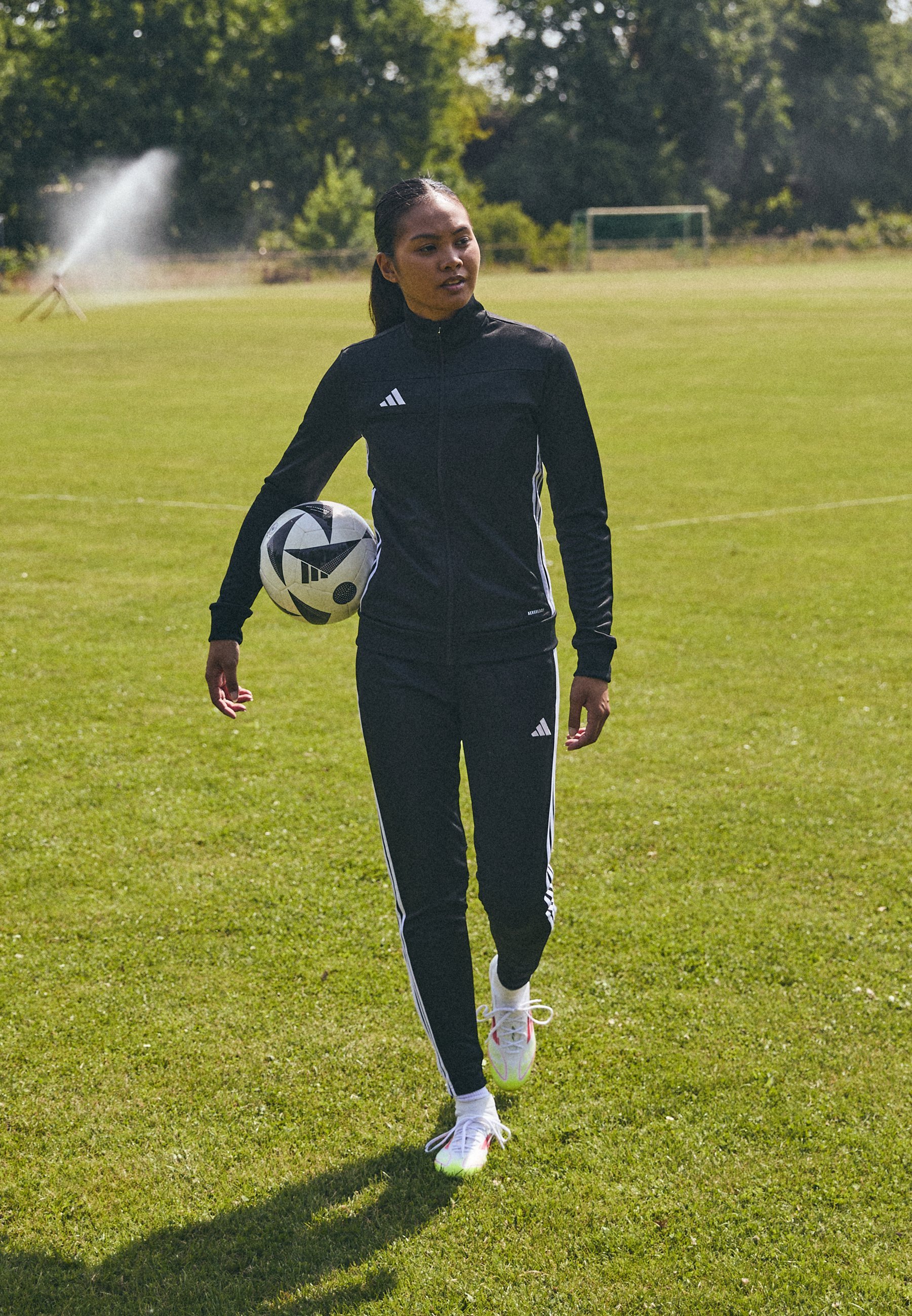adidas Performance TIRO ESSENTIALS SET - Trainingspak - zwart/wit