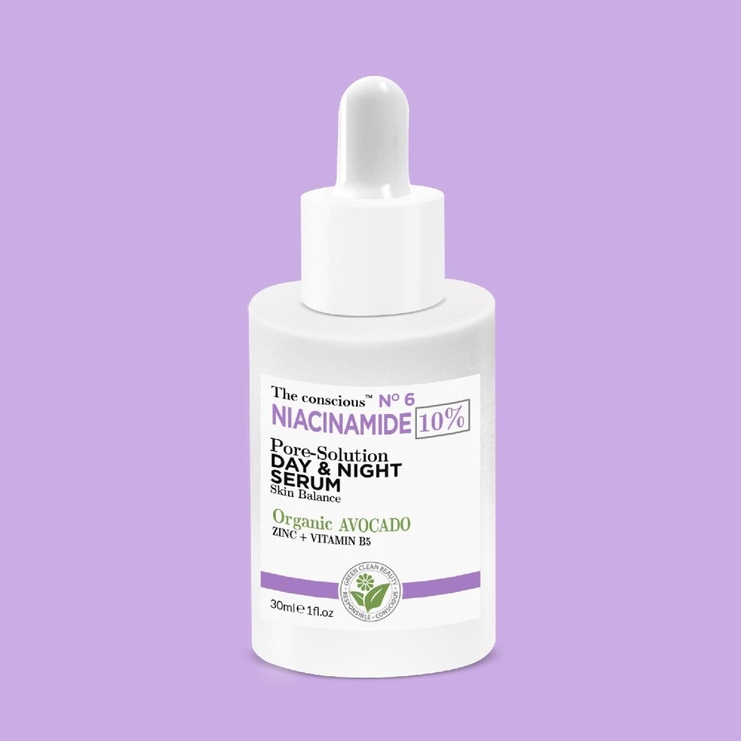 Theconscious™ Feuchtigkeitsserum Niacinamid Porenverfeinerndes Serum – 30 ml
