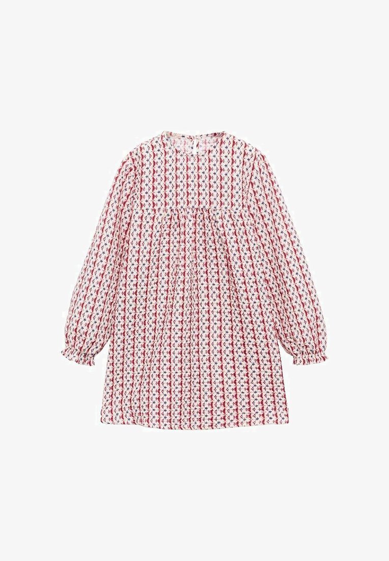 Mango Kids PRINTED KID - Dagjurk - bordeaux