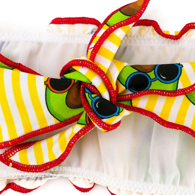 Babybikini met avocadoprint