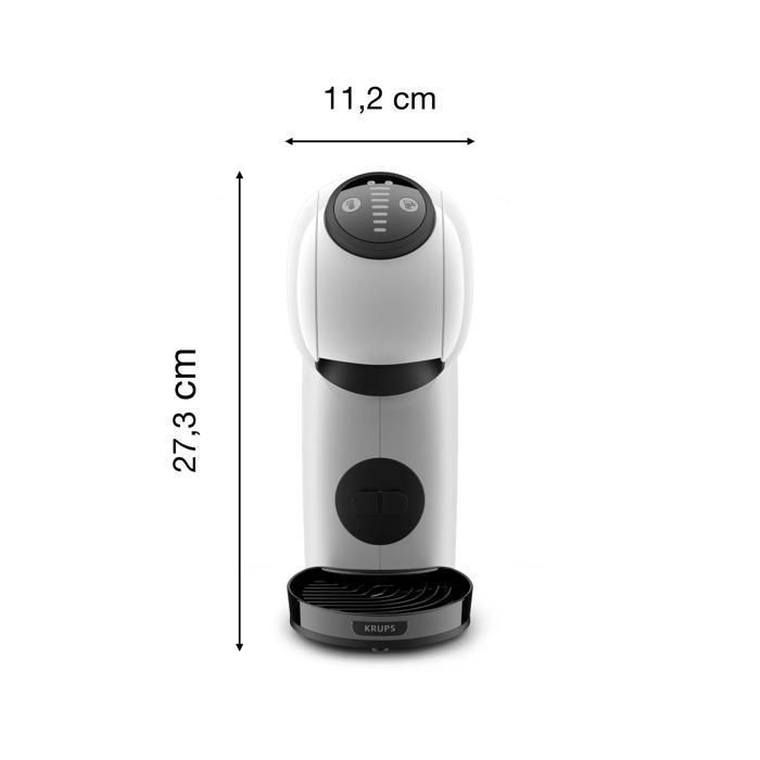 KRUPS Nescafé Dolce Gusto, multi-beverage coffee machine, compact, XL function, Genio S KP243110