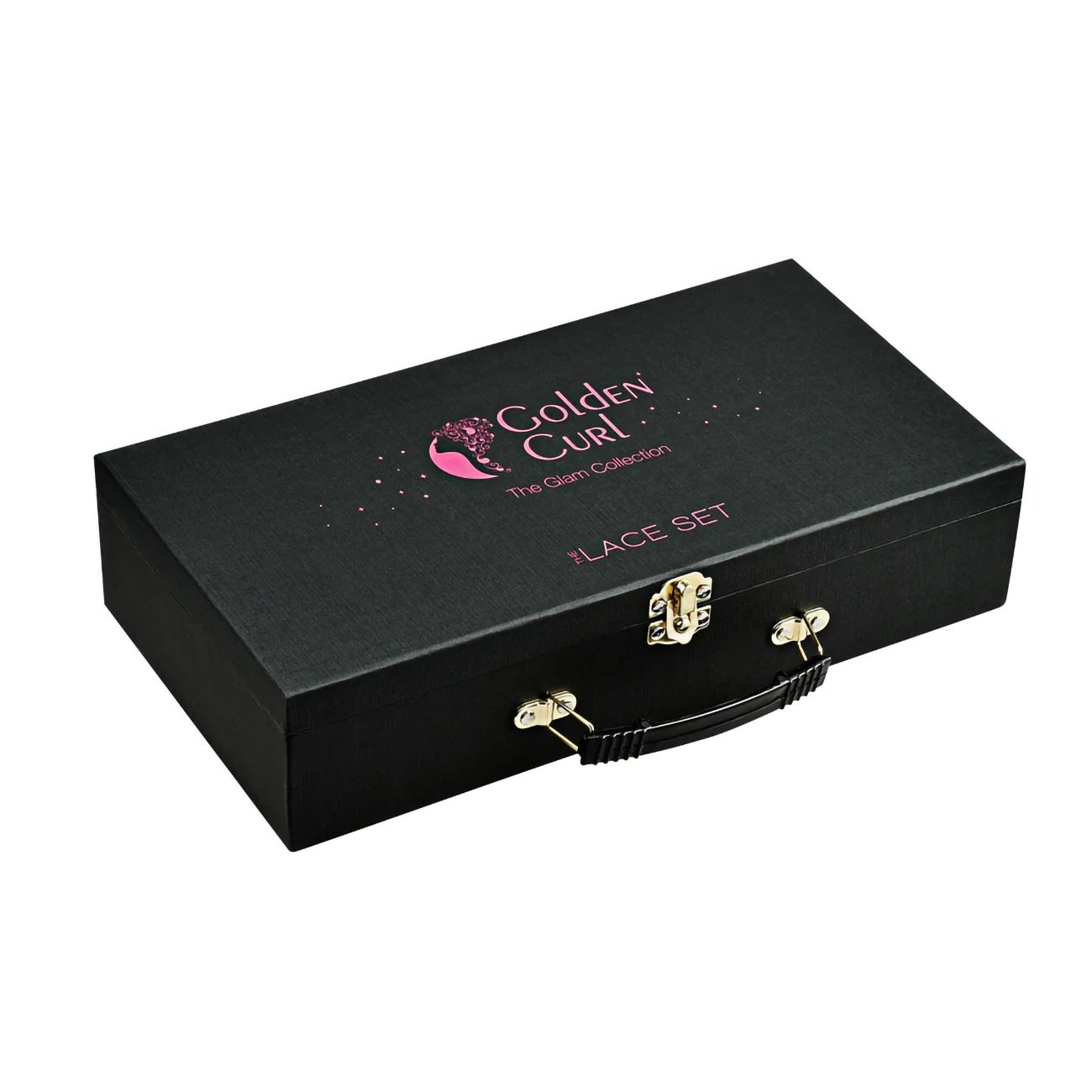 Luksuzni set orodij za oblikovanje las Golden Curl The Lace – 1 kos
