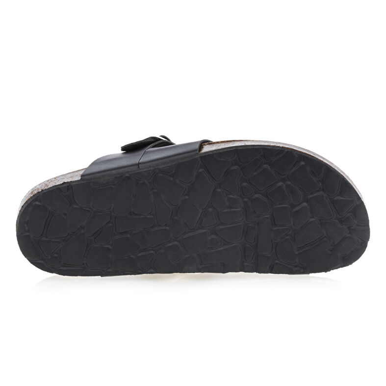 Sandali neri da donna / Scarpe aperte in punta