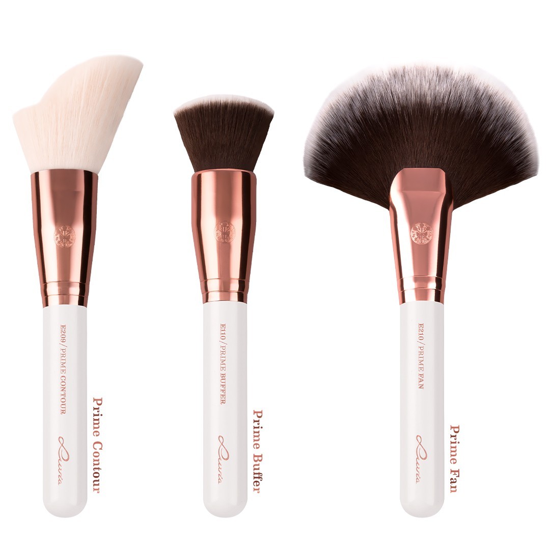 Luvia Essential Brushes - Feather White