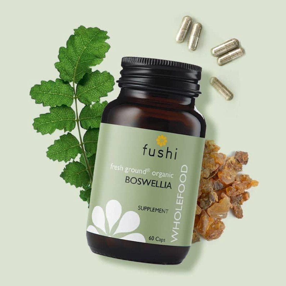 Fushi kosttilskudd Fushi Wellbeing Organic Boswellia (Shallaki) – 1 stk
