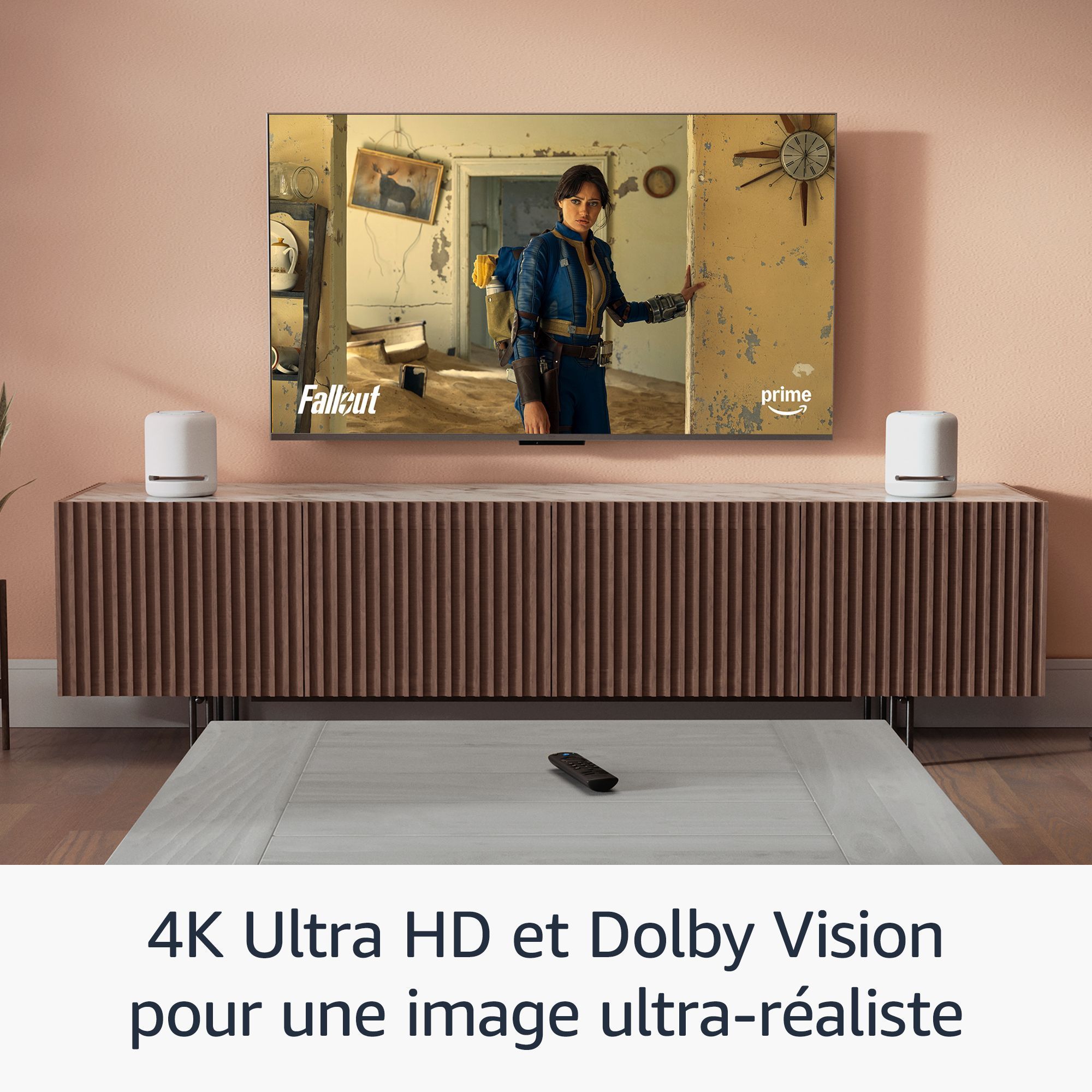 Fire TV Stick 4K Plus - AMAZON - 2.ª generación - Wi-Fi - Resolución 4K - 8 GB - HDR10+ - Dolby Atmos