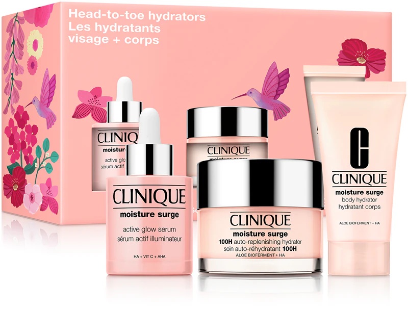 Clinique Mini Kit Head-To-To-Pee Hydrators поклон сет за дехидрирану кожу
