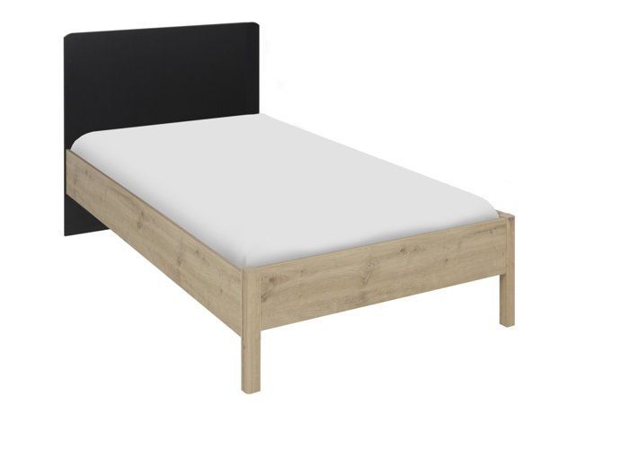 Cama infantil 90x200 - Arthus - Industrial - Marrom