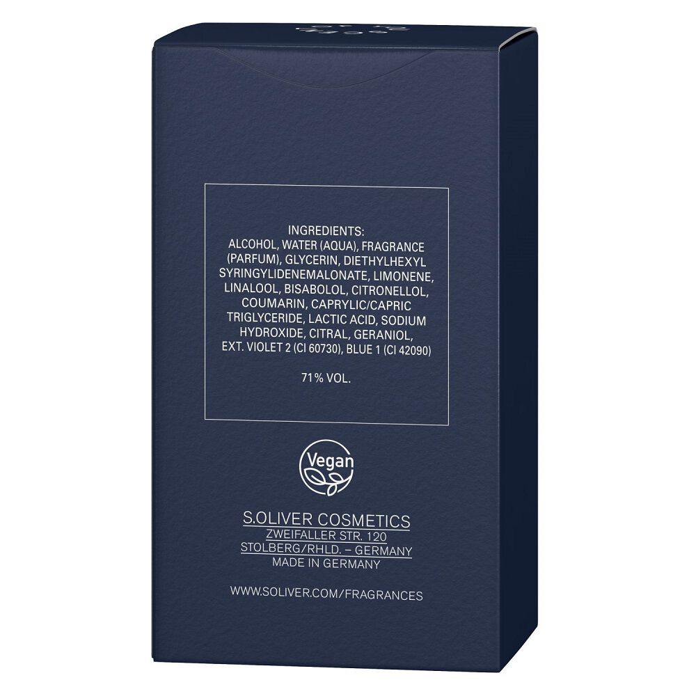 Profumo da uomo s.Oliver
