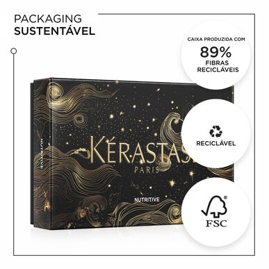 Kérastase Nutritive Pack Shampoo Bain Satin Riche Lait Vital Set Acondicionador Cabello Seco 1 unidad 1 unidad