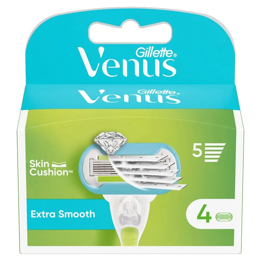 Gillette For Women Maszynka Venus Extra Smooth Wkłady