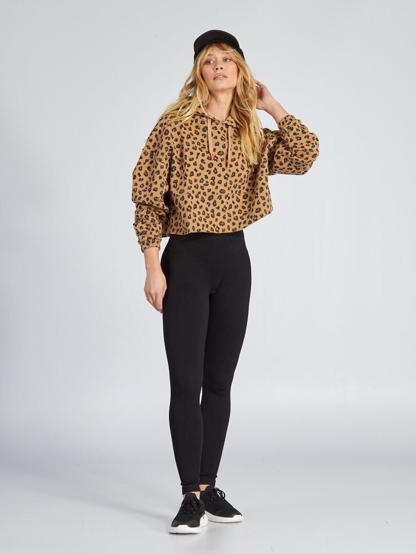 Crop-fit sweatshirt - BRUIN