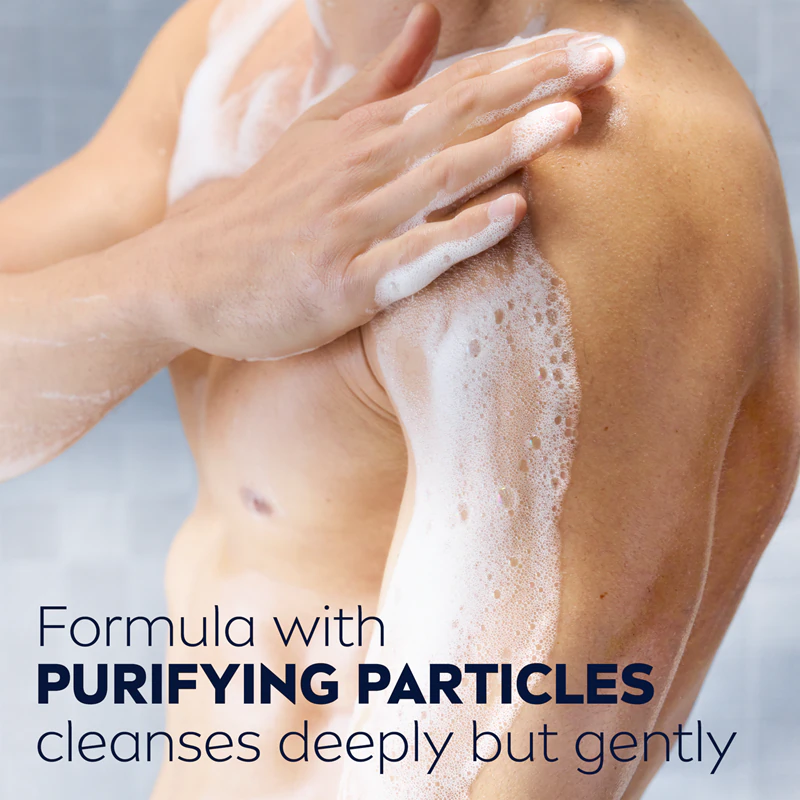 Gel de banho NIVEA MEN Pure Impact para homens