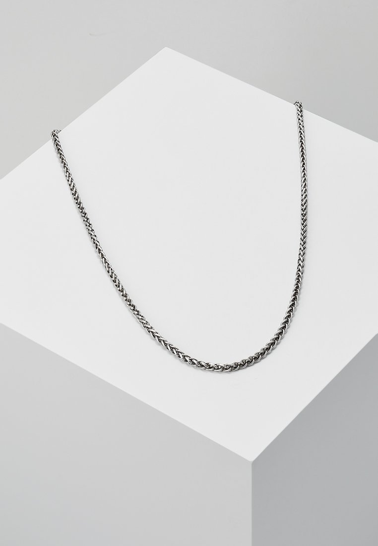 Icon merk ketting - zilverkleurig