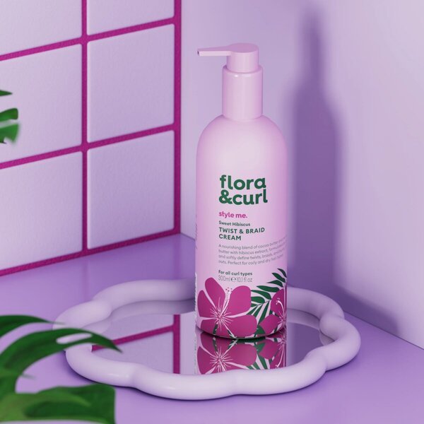 Krém na vrkoče Flora & Curl Sladký ibištek<br>300ml
