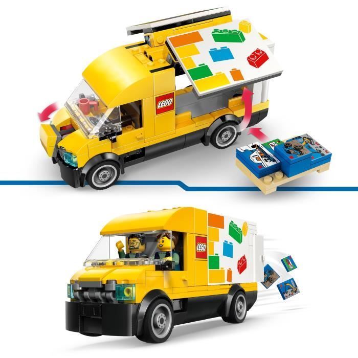 LEGO City 60500 Le Van LEGO - Jeu de Construction pour Garçon ou Fille dès 6 ans - Cadeau