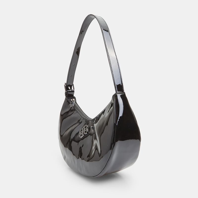 Torba damska typu hobo Bata Red Label z efektem lakieru