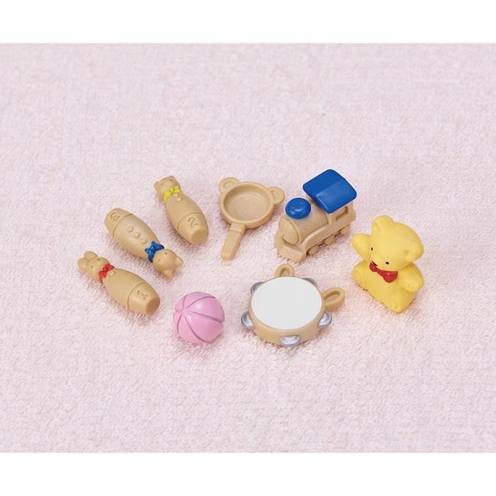 Miniature figurines - SYLVANIAN FAMILIES - The babies' toy box