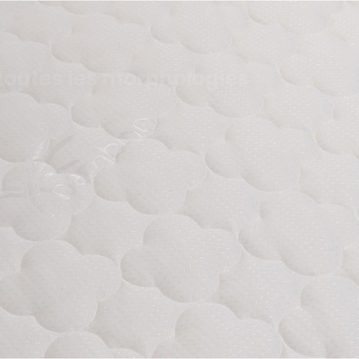 COMFORT Set: Bed Base + Mattress 160x200 cm | Height 15 cm | Polyurethane Foam | 4 Legs | Balanced Comfort
