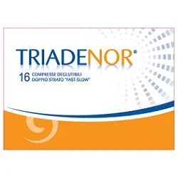 Triadenor voedingssupplement voor depressieve stoornissen, 16 slikbare tabletten