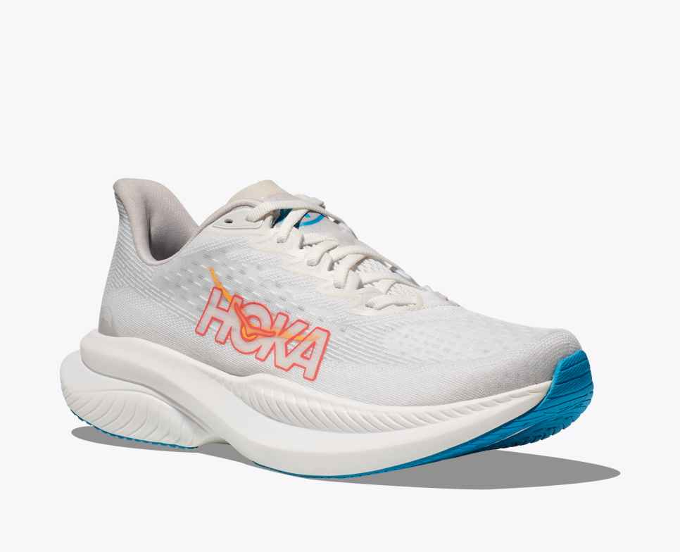 HOKA Mach 6 Λευκό / Nimbus Cloud