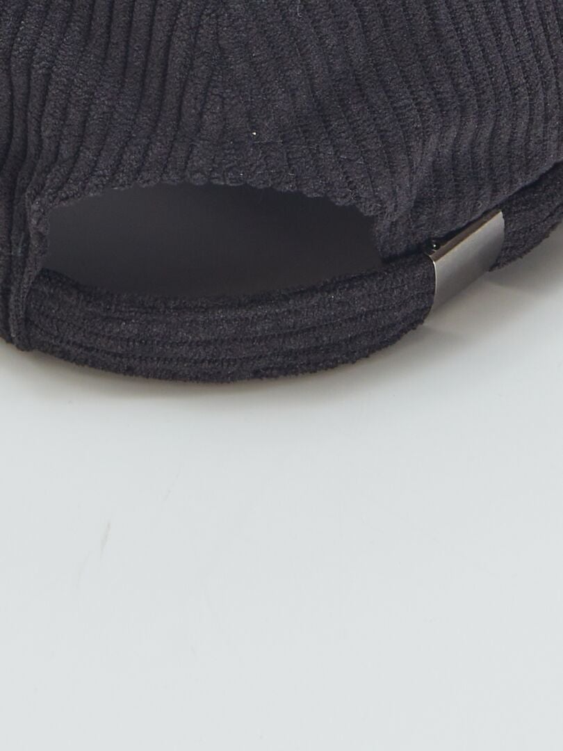 Sombrero de terciopelo - NEGRO