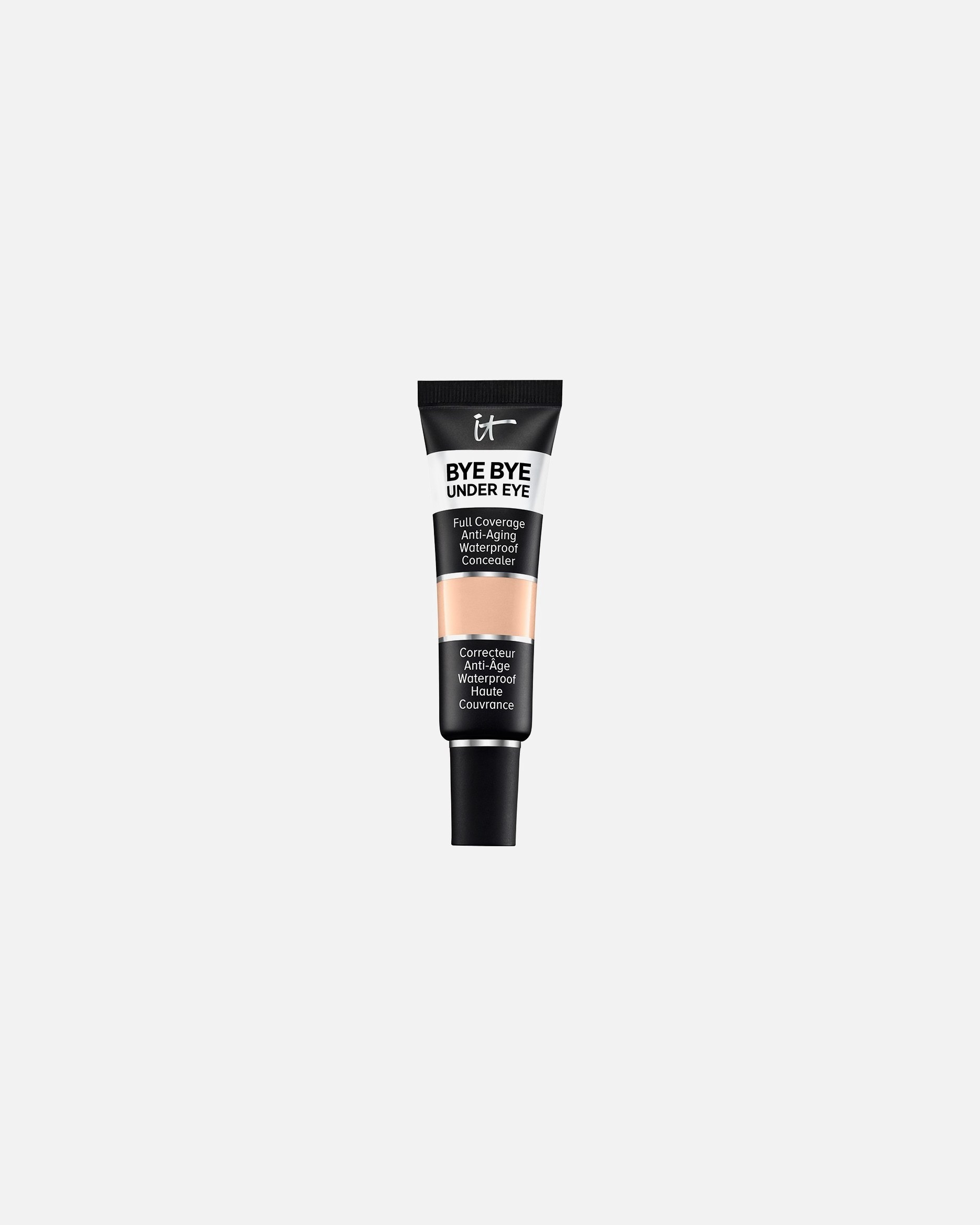 IT Cosmetics maskuoklis BYE BYE UNDER EYE™ – Vandeniui atsparus senėjimą stabdantis maskuoklis su visišku padengimu – 12 ml