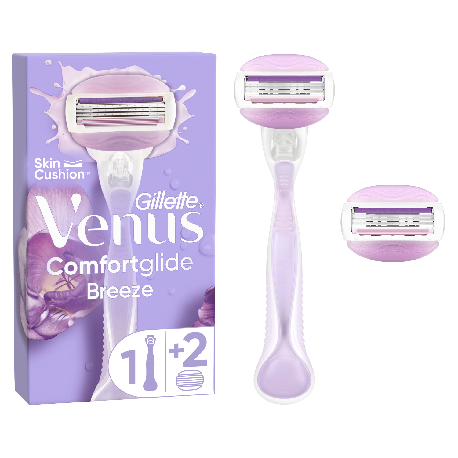 Gillette damesscheermes 1 stuk, 2 scheermesjes Venus Breeze