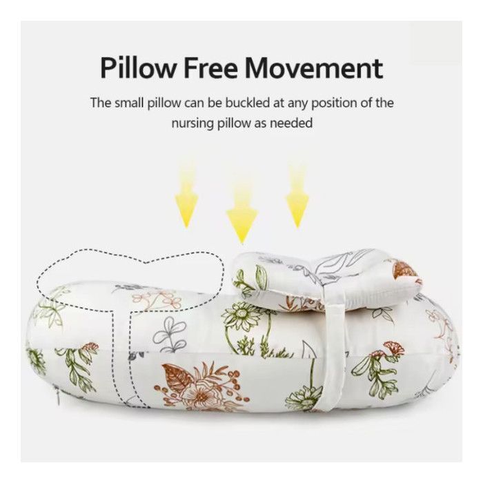 Oreiller d’allaitement en U Dawndesslo – Coussin multifonction maternité
