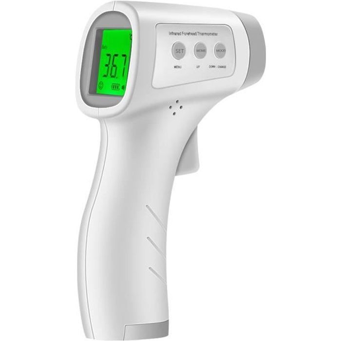 Infrarood voorhoofdthermometer voor volwassenen/baby's/voorwerpen, digitale contactloze voorhoofdthermometer voor koortsmeting