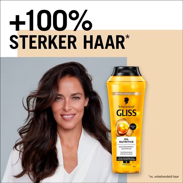 Gliss Oil barojošais šampūns<br>250ml