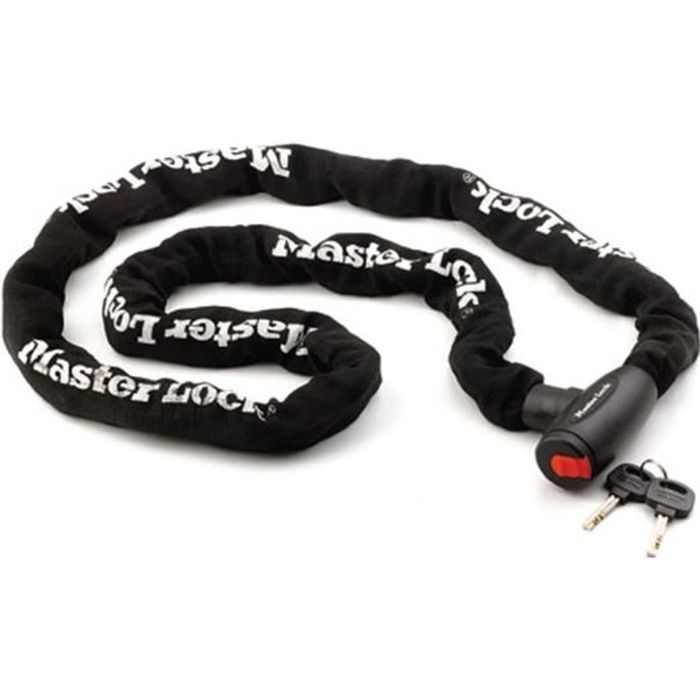 MASTER LOCK Motorfiets Anti-diefstalketting - 2 meter ketting - Ideaal voor motorfietsen en scooters