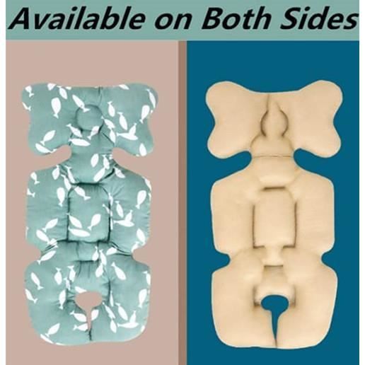 Cojín de soporte universal para asiento de coche de bebé, reductor de algodón para cochecito de bebé y niño.