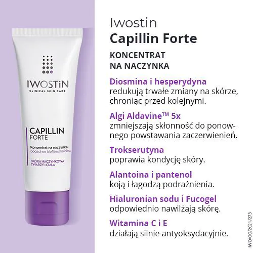 Iwostin Capillin Forte Koncentrat na naczynka