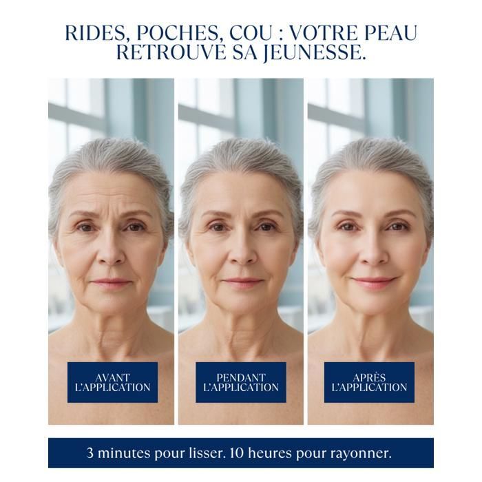 JOUVESSENCE Instant Anti-Wrinkle Serum – Kiinteyttävä vaikutus 3 minuutissa – Silottaa ryppyjä ja turvotusta – Kestää 10 tuntia – Kollageeni – Kasvot ja silmänympärysiho 15ml