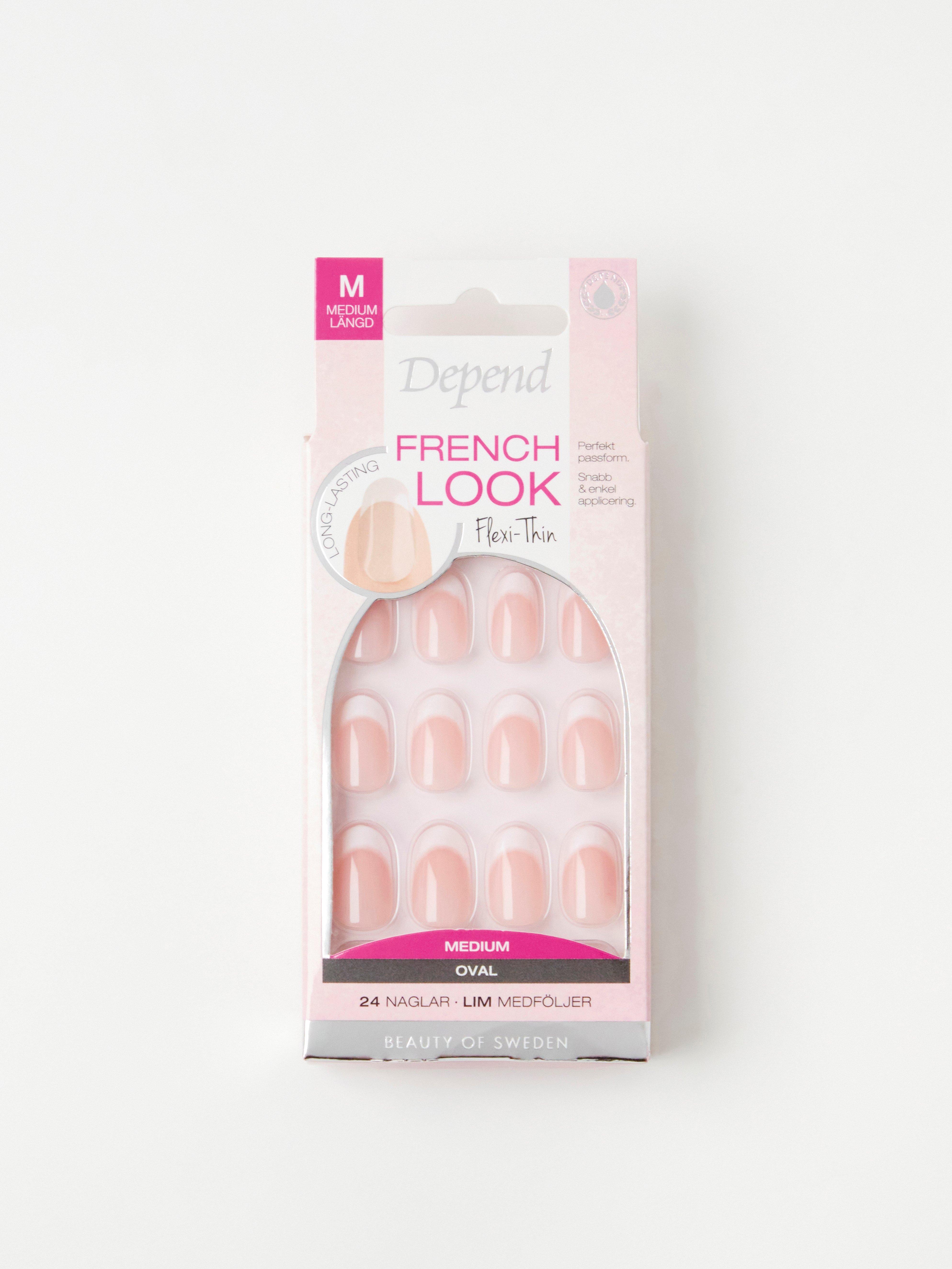 Oválný vzor Depend French Look Bez barvy