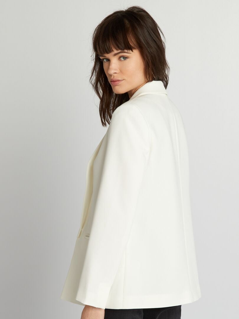 Blazer midi - Branco